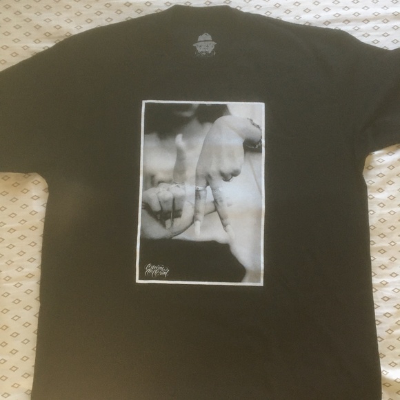 estevan oriol T‐shirt 4 Estevan Oriol x Burgers99 \"White\" Collab Tee \u2013 estevanoriol